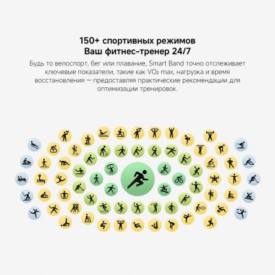 Фитнес браслет Xiaomi Smart Band 10, черный