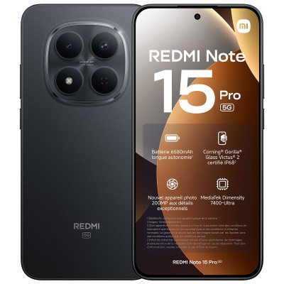 Xiaomi Redmi Note 15 Pro 5G 8/512 Black