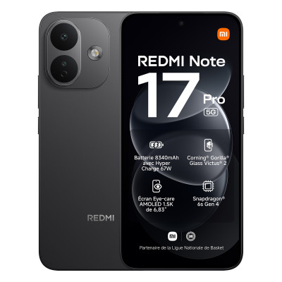 Xiaomi Redmi Note 17 Pro 5G  8/256 Gb Black,