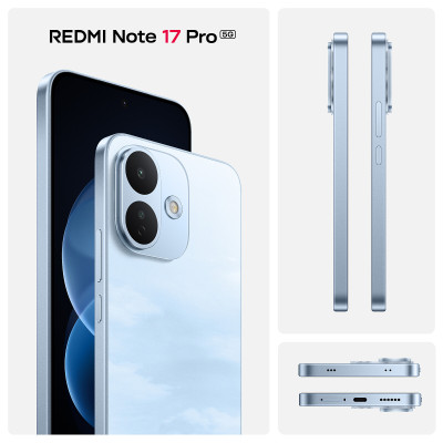 Xiaomi Redmi Note 17 Pro 5G 8/256 Gb Blue Xiaomi Redmi Note 17 Pro 5G 8/256 Gb Blue