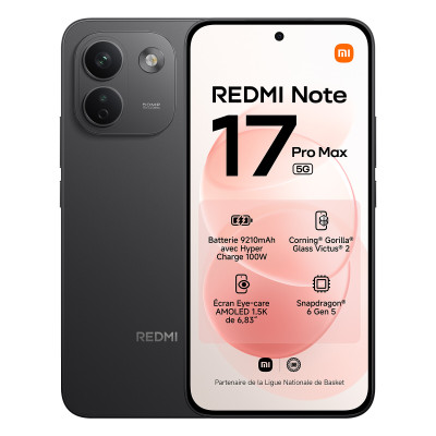 Xiaomi Redmi Note 17 Pro Max 5G  8/256 Gb Black