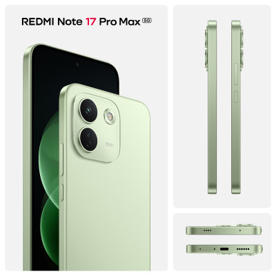Xiaomi Redmi Note 17 Pro Max 5G 8/256 Gb, Green Xiaomi Redmi Note 17 Pro Max 5G 8/256 Gb, Green