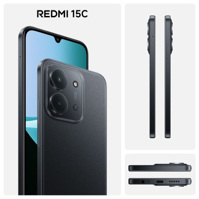 Xiaomi Redmi 15C 4/128 GB Black