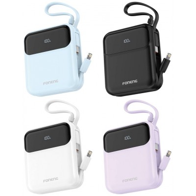 Повербанк Foneng PX111, 10000 mAh, 22.5W