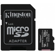 Карта памяти micro SD,  Kingston, SDCS2/128 GB