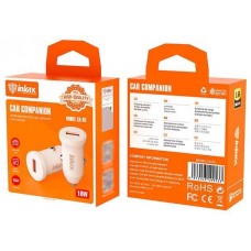 Автомобильное зарядное INKAX CA-03 18W, 3.6A