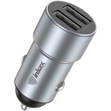 Автомобильное зарядное INKAX CA-04 3.1A, type-c 2usb