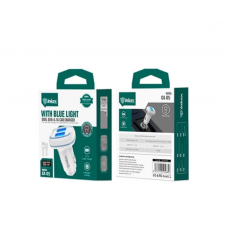 Автомобильное зарядное INKAX CA-05 3.1A, type-c 2usb