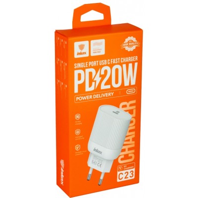 Адаптер питания  INKAX C23 20W type-c