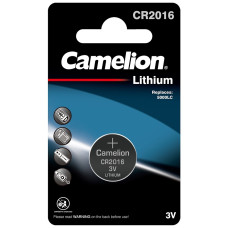 Батарейка CR2016 CAMELION 3V, 220 mAh.