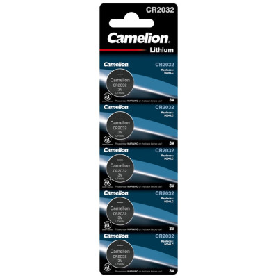 Батарейка CR2032 CAMELION 3V, 220 mAh.