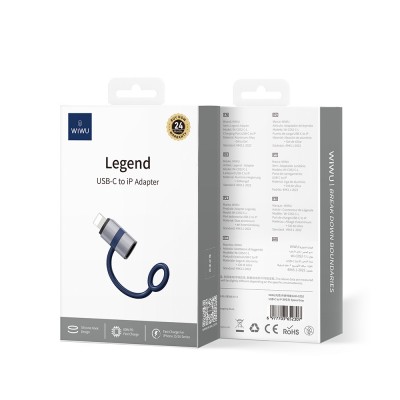 Переходник WIWU, Wi-C052, с Type-C на Lightning