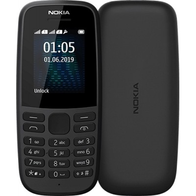NOKIA 105 DS 2019 TA-1416 , Black