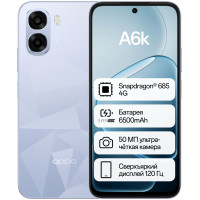 Oppo A6k 6/256 GB, Blue