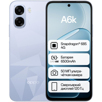 Oppo A6k 6/256 GB, Blue