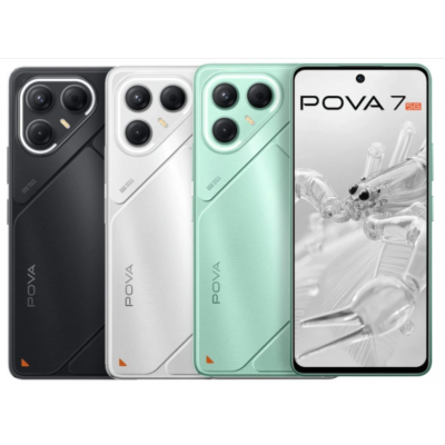 TECNO POVA 7 5G 8 ГБ/256 GB Black  TECNO POVA 7 5G 8 ГБ/256 GB Black