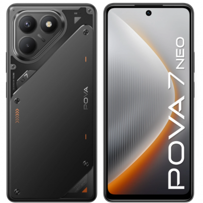 TECNO POVA 7 Neo, 8 ГБ/256 GB Black  TECNO POVA 7 Neo, 8 ГБ/256 GB Black