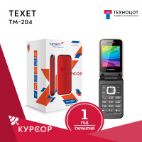TEXET TM-204 мобильный телефон