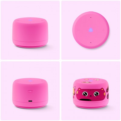 Умная колонка Яндекс Станция Лайт 2 без часов, розовая