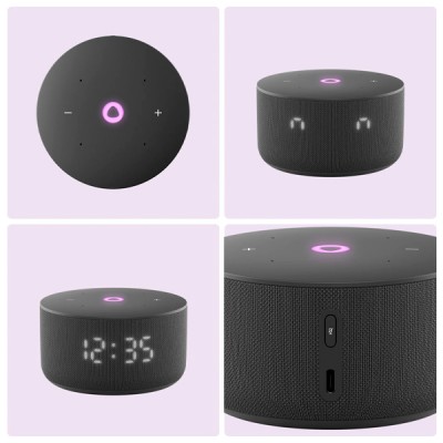 Умная колонка Яндекс Станция Мини 3. Цвет черный